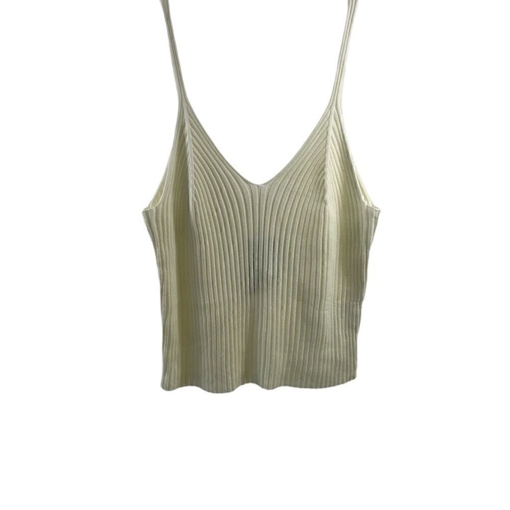 HM NWT Ivory Knit Top Size L